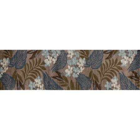 ART CARPET 2 X 8 Ft. Palm Coast Collection Tranquil Woven Area Rug, Beige 841864131180